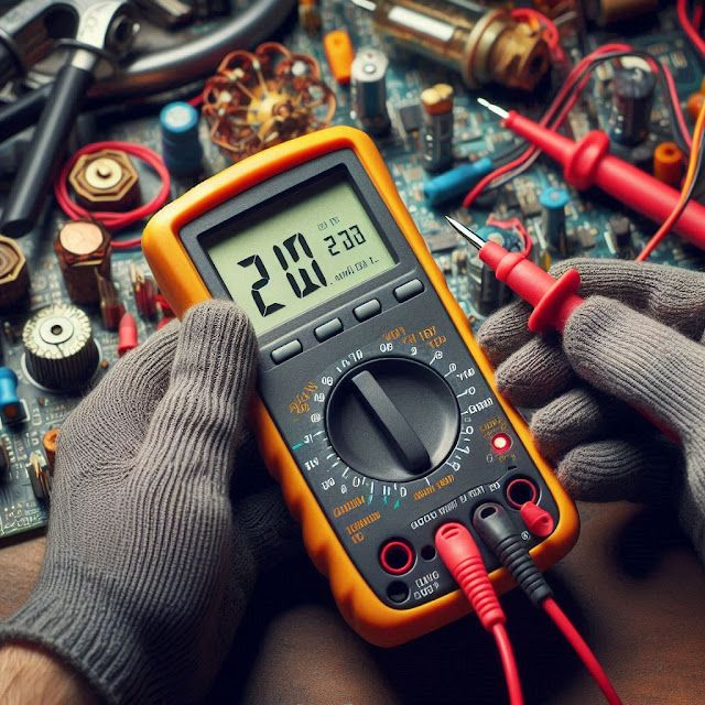 Security professional performing a system audit